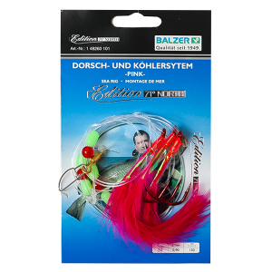 Оснастка морская Balzer Cod And Coalfish System Розовый