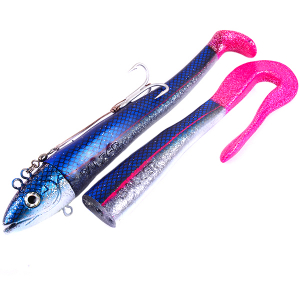 Balzer Adrenalin Arctic Eel Синий Серебристый-Glitter/P 300гр