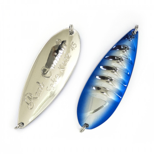 Блесна FUJIWARA Sake Katz Real Ovation 45гр Синий-Серебристый