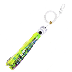 Приманка для троллинга Tuna Soft Bait 1шт. 23см 108гр (yellow-green)