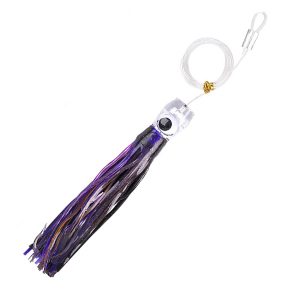 Приманка для троллинга Tuna Soft Bait 1шт. 23см 108гр (black-purple)