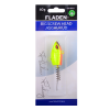 Джиг головка Fladen Big Screw Head Jig 60гр (Оранжевый/Ye)